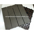 Interlock waterproof wpc decking tiles